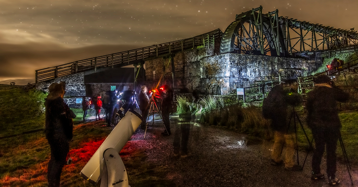 dark sky stargazing workshop at Killhope, County Durham